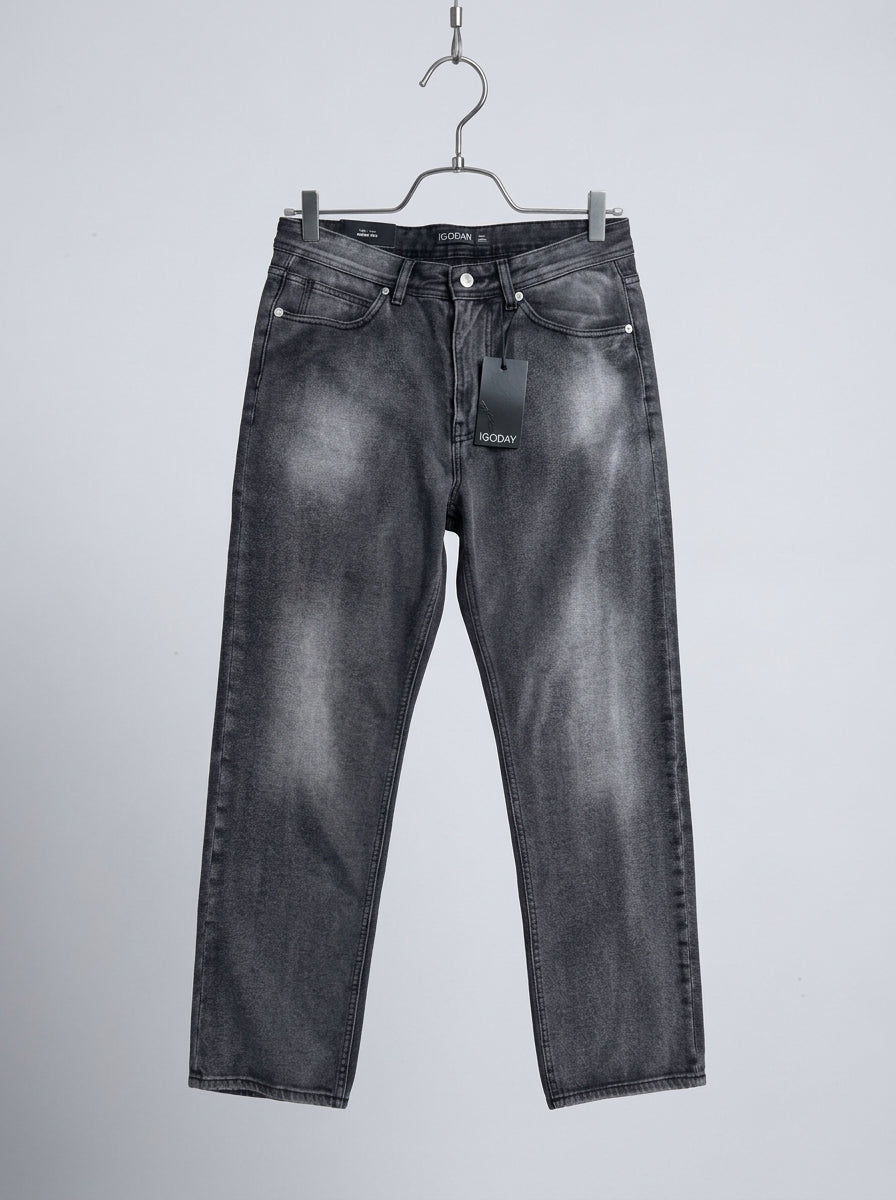 Washed Black Relaxed Fit Jeans