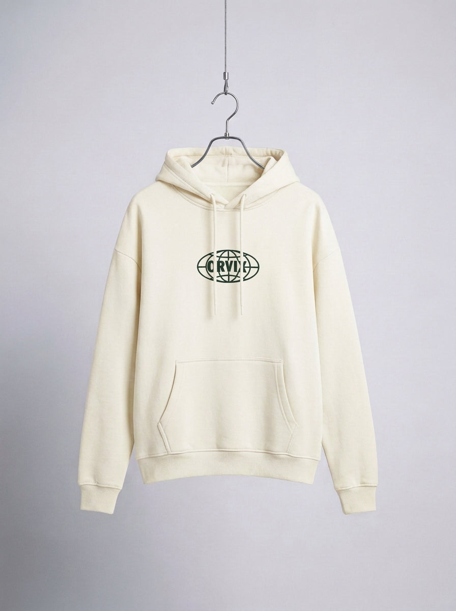 ORVIX World Tour Graphic Hoodie – Cream